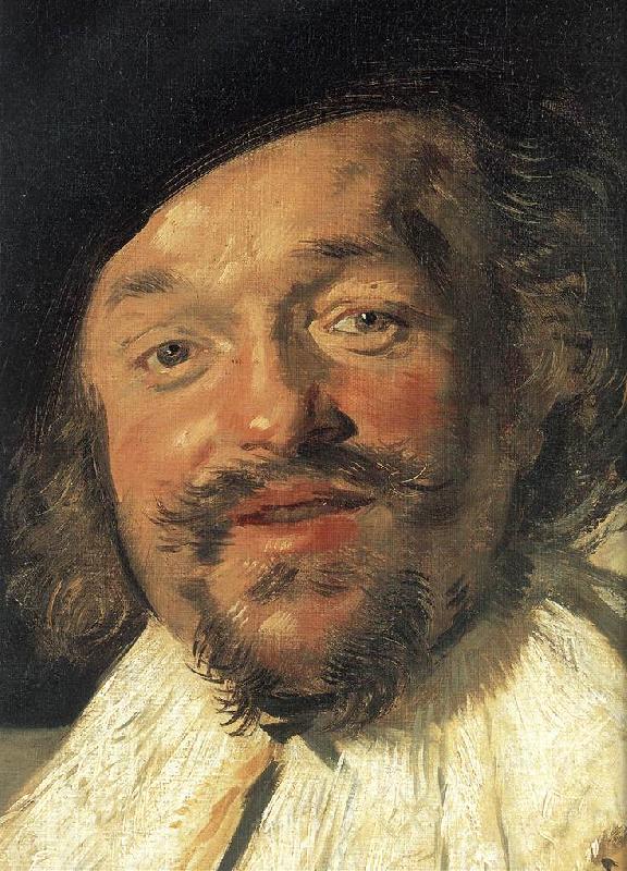 The Merry Drinker (detail), HALS, Frans